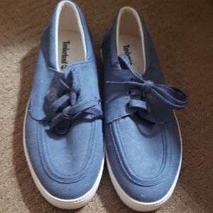 Timberland Men's Navy Boat Shoes
